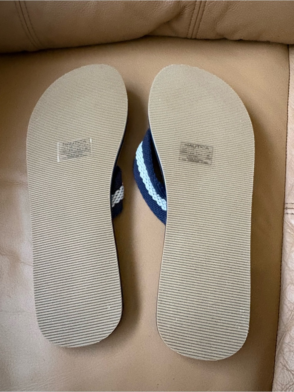 Nautical Flip Flop Sandals 8 1/2 - Picture 4 of 6